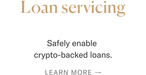 Loan servicing