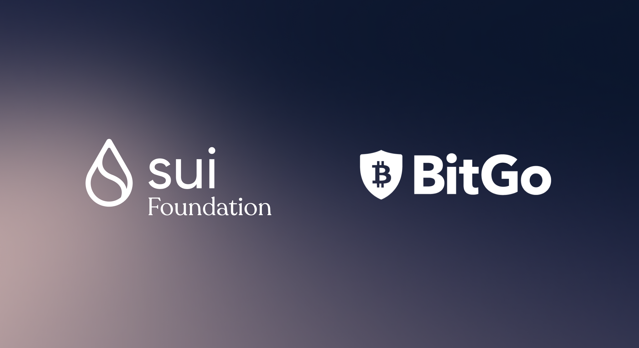 BitGo Sui Foundation. Hot wallets and Qualified Custody wallets.